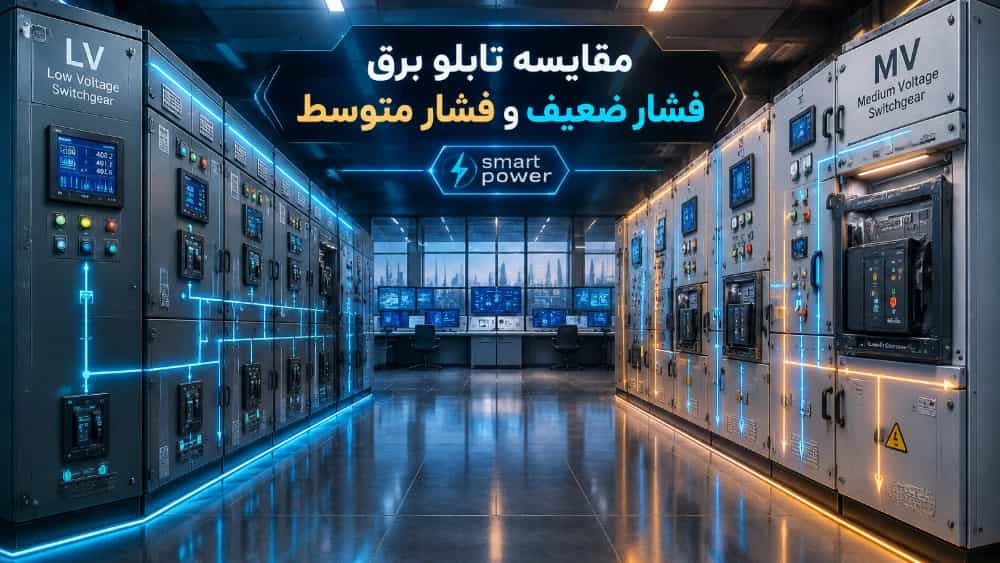 مقایسه تابلو برق فشار ضعیف و فشار متوسط در تاسیسات برق صنعتی