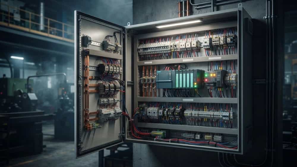 اجرای تخصصی برق صنعتی کارخانه در نجف‌آباد